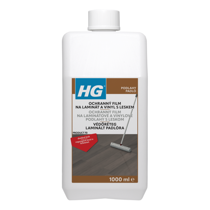 HG ochranný film na laminát a vinyl s leskem 1000ml