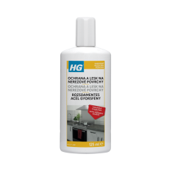 HG ochrana a lesk na nerezové povrchy 125 ml