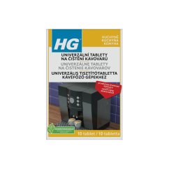HG univerzální tablety na čištění kávovarů 10 ks