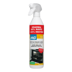 HG Čistič na trouby a grily 500 ml 30% navíc