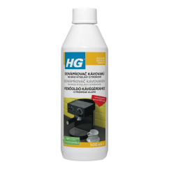 HG odvápňovač kávovarů na bázi kyseliny citronové 500 ml
