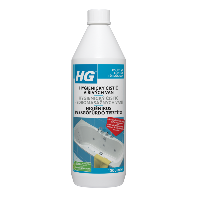 HG hygienický čistič vířivých van 1 l