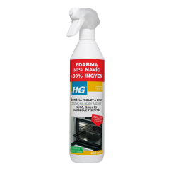 HG Čistič na trouby a grily 500 ml 30% navíc
