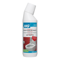 HG Extra silný gelový čistič na toalety 500 ml