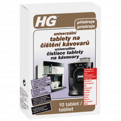 HG Univerzální tablety na čištění kávovarů 10 ks