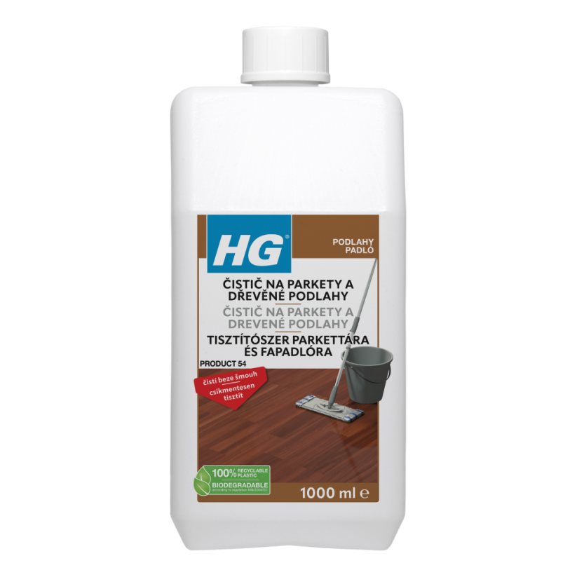 HG čistič na parkety a dřevěné podlahy 1000ml