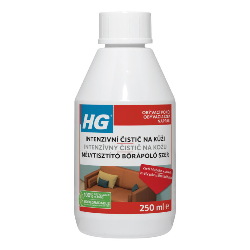 HG intenzivní čistič na kůži 250 ml