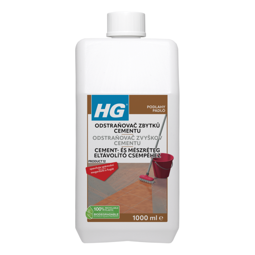 HG odstraňovač zbytků cementu   1 l