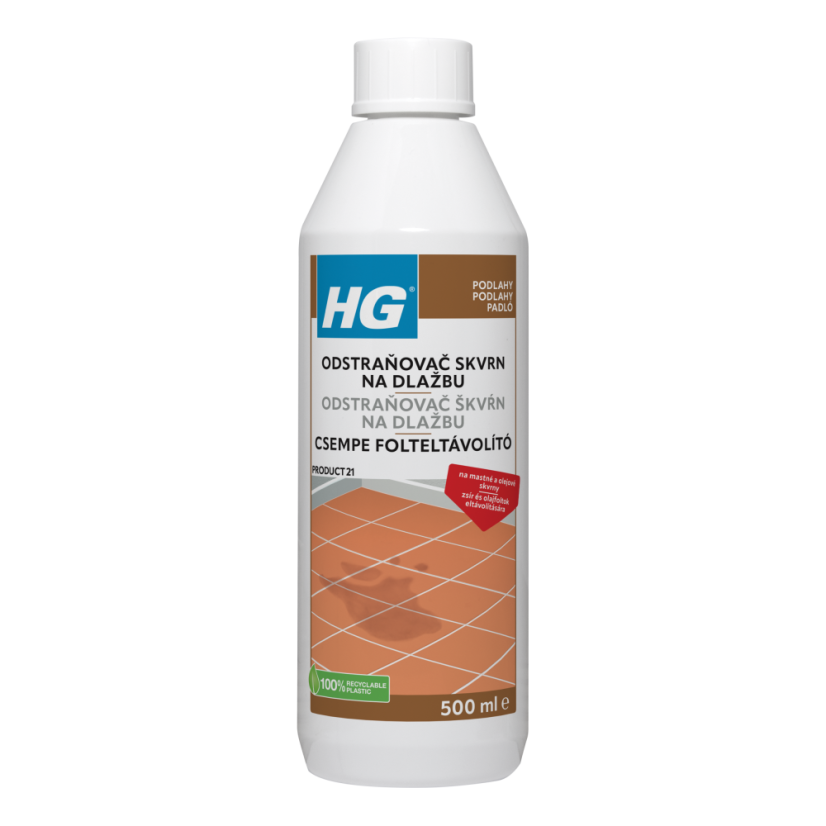 HG odstraňovač skvrn na dlažbu 500ml