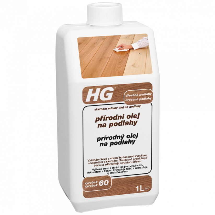 HG Přírodní olej na podlahy 1000ml
