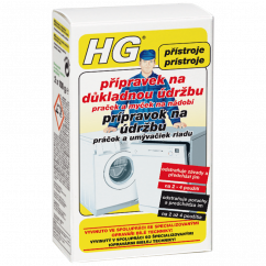 HG Přípravek na důkladnou údržbu praček a myček na nádobí 2x100 g