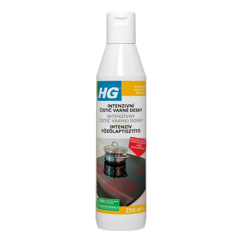 HG intenzivní čistič varné desky 250 ml