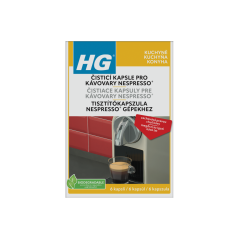HG čisticí kapsle pro kávovary Nespresso® 6ks