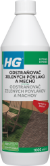 HG odstraňovač zelených povlaků a mechů koncentrát 1000ml